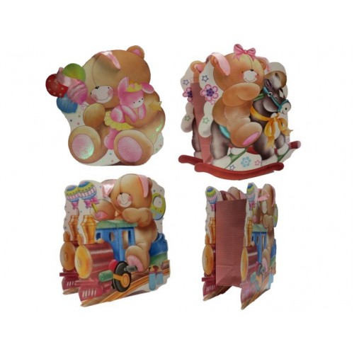 Kit Sacolas Decoradas 25cmX22cmX08cm